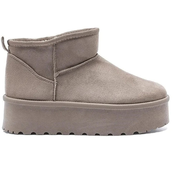 SHOES Miley dam boots DF939A Shoes Taupe