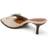 SHOES Milton dam klackskor 1519 Shoes Beige