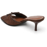 SHOES Milton dam klackskor 1519 Shoes Brown