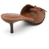 SHOES Milton dam klackskor 1519 Shoes Camel