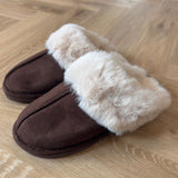 SHOES Molly inneskor YL-156 Indoor Slippers Dark Brown