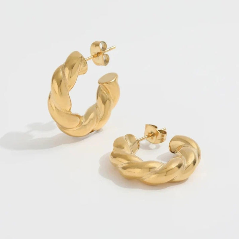 muun STUDIOS Muun Studios Serpentina Örhängen 18K Guldpläterad OE020 Jewelry Guld