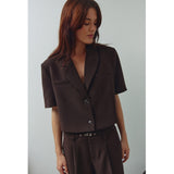 Noella NOELLA dam kavaj N-LEANNE Blazer Chocolate