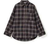 Noella NOELLA dam skjorta N-MARLON Shirt Brown Blue Check