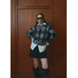 Noella NOELLA dam stickad N-LAI Knit Black Grey Mix