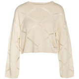 NOISY MAY NOISY MAY dam blus NMJUNE Blouse Pearled Ivory