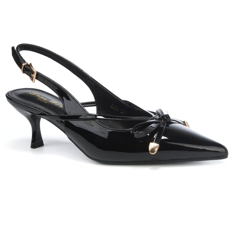 SHOES Nellie dam klackskor R31 Shoes Black