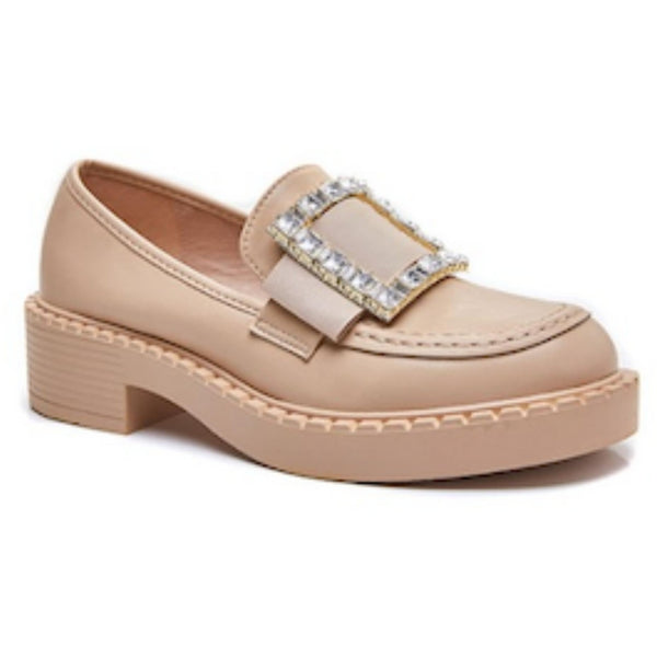SHOES Nelly dam Loafers 2371 Shoes Kaki