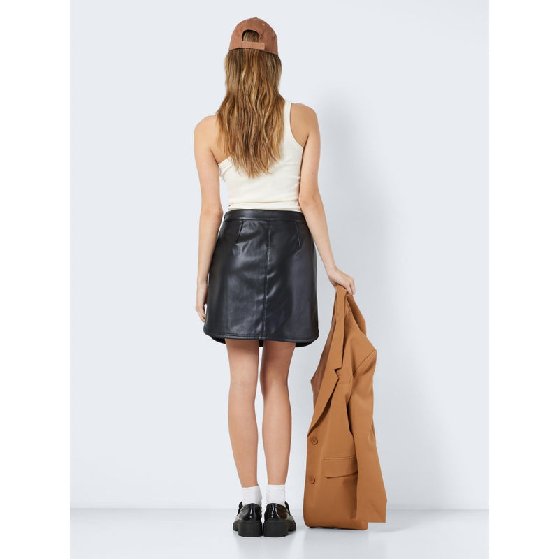 NOISY MAY Noisy May dam NMPROOF HW PU SKIRT Skirt Black