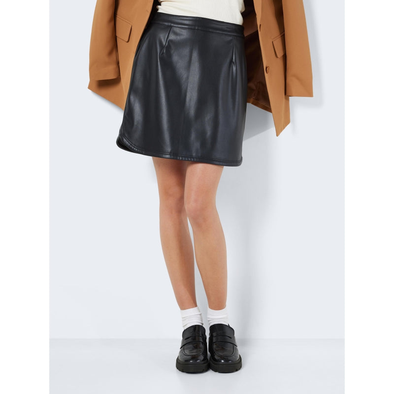 NOISY MAY Noisy May dam NMPROOF HW PU SKIRT Skirt Black