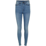 NOISY MAY Noisy May dam jeans NMCALLIE Restudsalg Light Blue Denim