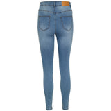 NOISY MAY Noisy May dam jeans NMCALLIE Restudsalg Light Blue Denim