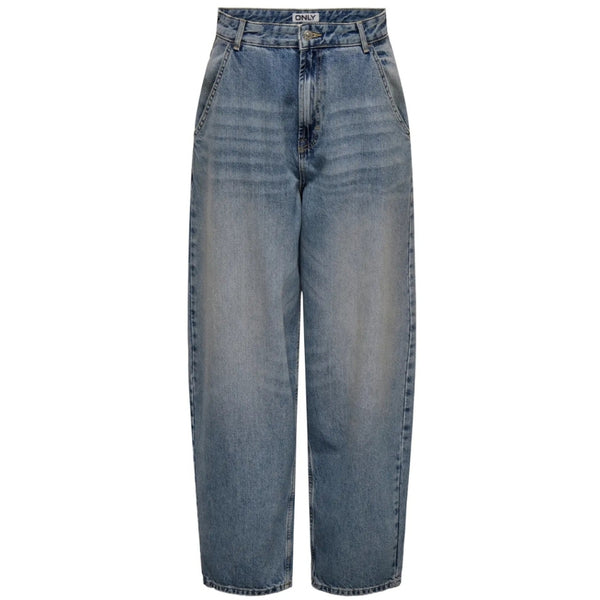 ONLY ONLGIA MID LOOSE BAGGY DNM DOT413 Jeans Medium blue denim