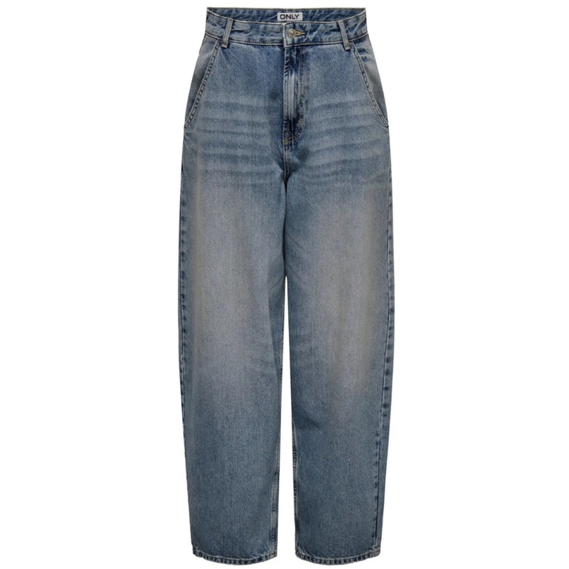 ONLY ONLGIA MID LOOSE BAGGY DNM DOT413 Jeans Medium blue denim