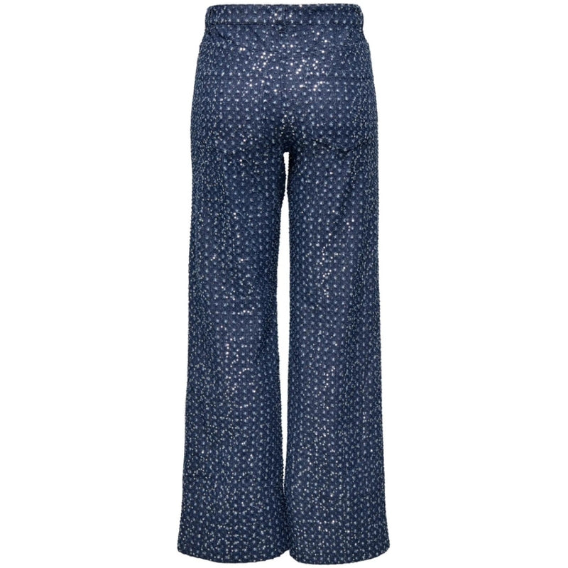 ONLY ONLY DAMBYXOR ONLEVITA Pant Dark Blue Denim