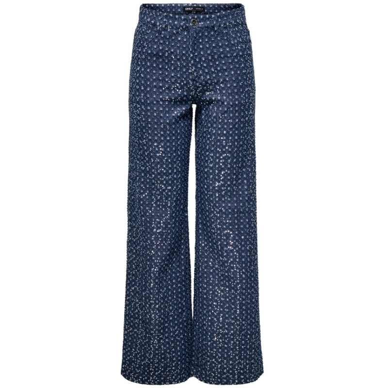 ONLY ONLY DAMBYXOR ONLEVITA Pant Dark Blue Denim