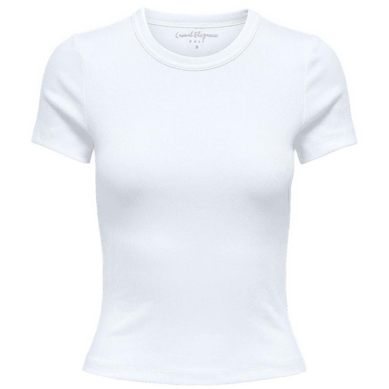 ONLY ONLY DAME TOP O-NECK ONLVAL Top Bright White