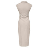 ONLY ONLY DAMKLÄNNING ONLBABE Dress Pumice Stone