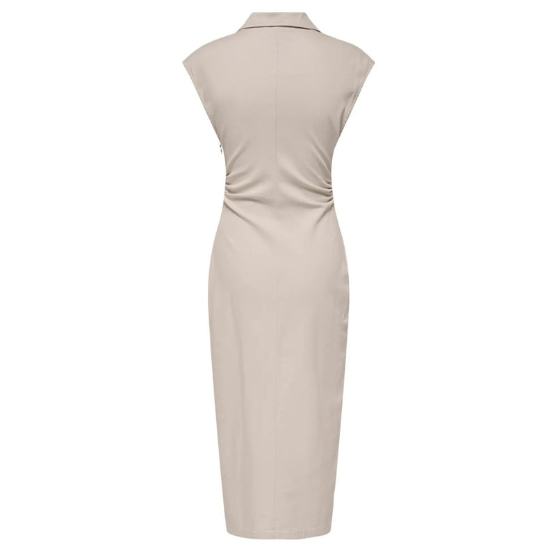ONLY ONLY DAMKLÄNNING ONLBABE Dress Pumice Stone