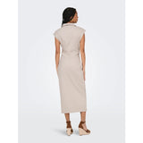 ONLY ONLY DAMKLÄNNING ONLBABE Dress Pumice Stone