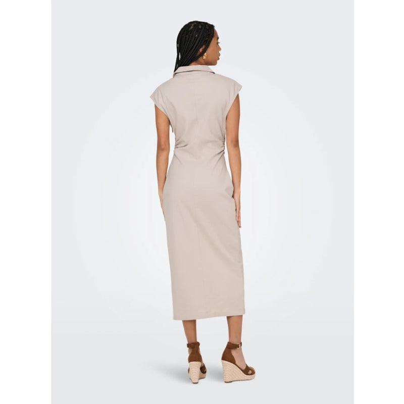 ONLY ONLY DAMKLÄNNING ONLBABE Dress Pumice Stone