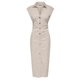 ONLY ONLY DAMKLÄNNING ONLBABE Dress Pumice Stone