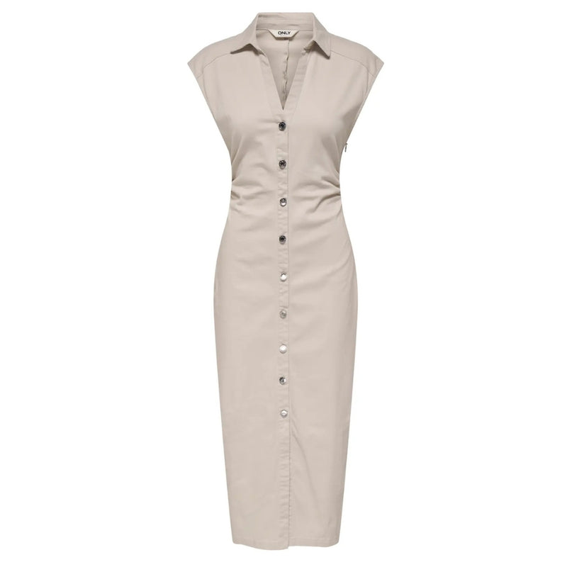ONLY ONLY DAMKLÄNNING ONLBABE Dress Pumice Stone