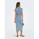 ONLY ONLY DAMKLÄNNING ONLBABE Dress Light Blue Denim