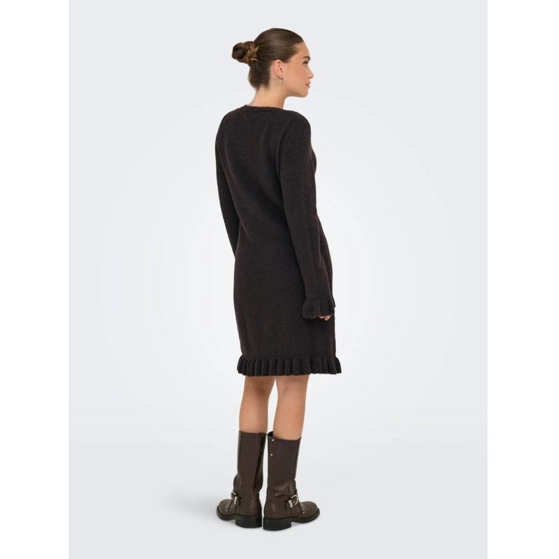 ONLY ONLY DAMKLÄNNING ONLMERA Dress Chocolate Torte