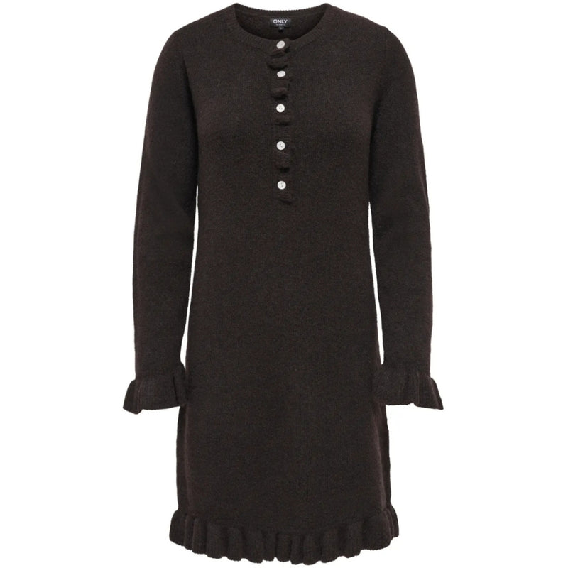 ONLY ONLY DAMKLÄNNING ONLMERA Dress Chocolate Torte