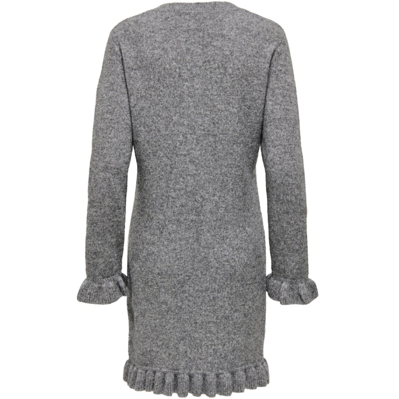 ONLY ONLY DAMKLÄNNING ONLMERA Dress Medium grey melange