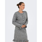ONLY ONLY DAMKLÄNNING ONLMERA Dress Medium grey melange
