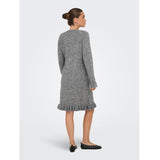 ONLY ONLY DAMKLÄNNING ONLMERA Dress Medium grey melange
