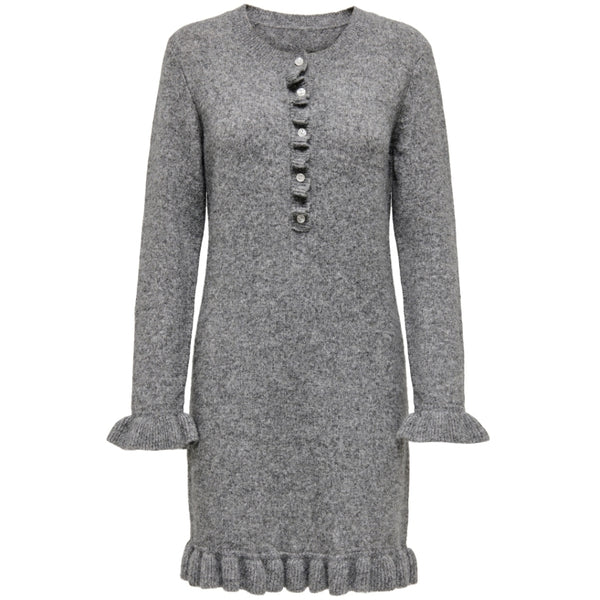 ONLY ONLY DAMKLÄNNING ONLMERA Dress Medium grey melange