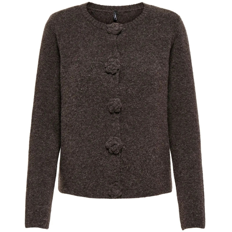 ONLY ONLY DAMKOFTA ONLGRY Cardigan Black Coffee