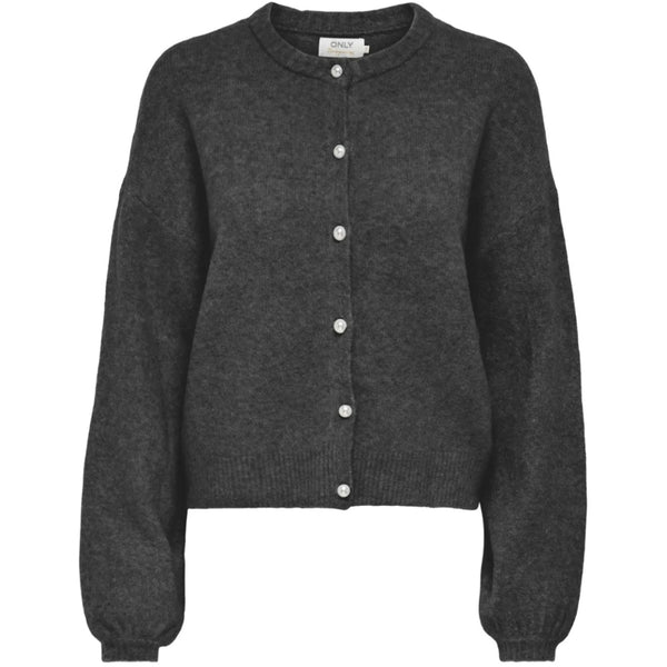 ONLY ONLY DAMKOFTA ONLISABELLA Cardigan Dark grey melange