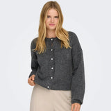 ONLY ONLY DAM KOFTA ONLISABELLA Cardigan Dark grey melange