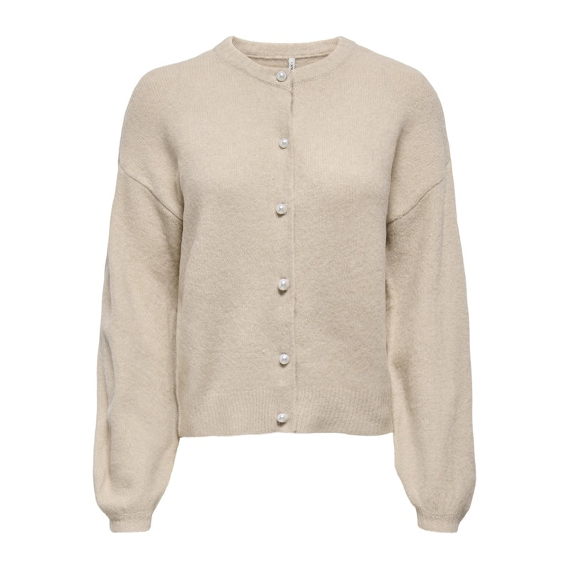 ONLY ONLY DAMKOFTA ONLISABELLA Cardigan Pumice Stone