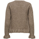 ONLY ONLY DAMKOFTA ONLRIMA Cardigan Walnut Melange Button