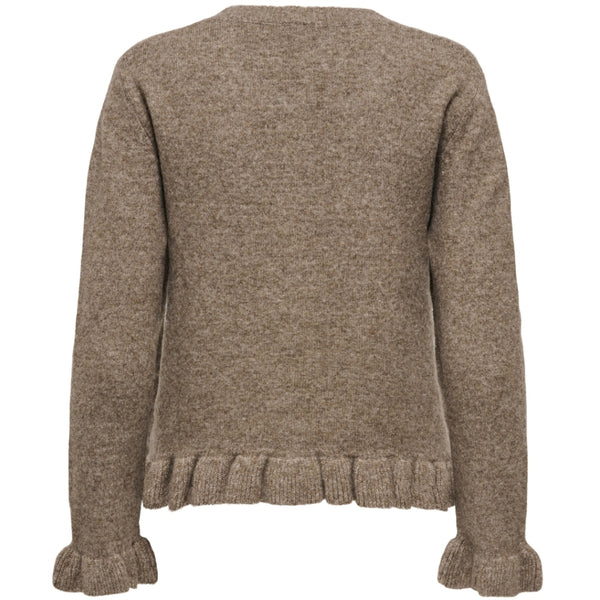 ONLY ONLY DAMKOFTA ONLRIMA Cardigan Walnut Melange Button