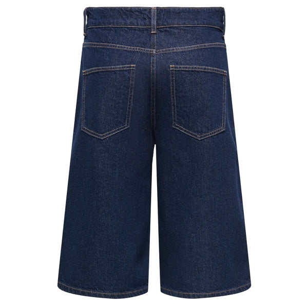 ONLY ONLY DAMSHORTS ONLCLAIR Shorts Dark Blue Denim
