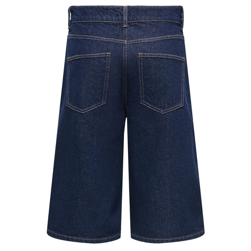 ONLY ONLY DAMSHORTS ONLCLAIR Shorts Dark Blue Denim