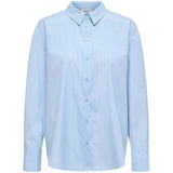 ONLY ONLY DAMSKJORTA ONLKIRI Shirt Cloud Dancer Delicate Blue