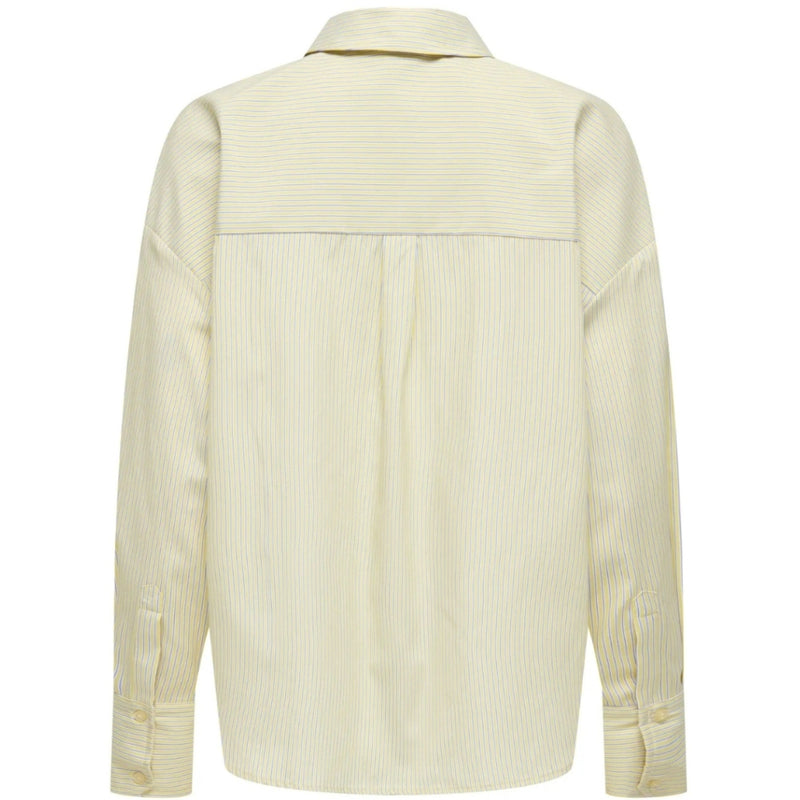 ONLY ONLY DAMSKJORTA ONLKIRI Shirt Cloud Dancer Lemon Meringue