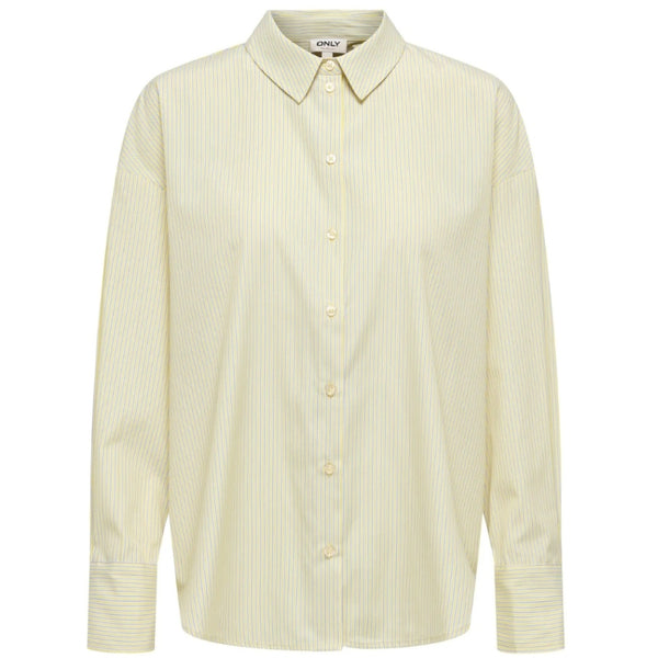 ONLY ONLY DAMSKJORTA ONLKIRI Shirt Cloud Dancer Lemon Meringue