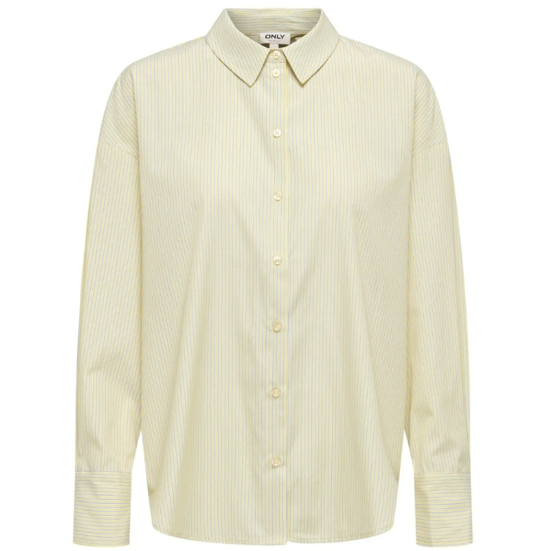ONLY ONLY DAMSKJORTA ONLKIRI Shirt Cloud Dancer Lemon Meringue