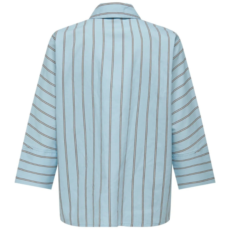 ONLY ONLY DAMSKJORTA ONLNANCY Shirt Cashmere Blue Stripes