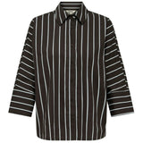 ONLY ONLY DAMSKJORTA ONLNANCY Shirt Chocolate Torte Stripes