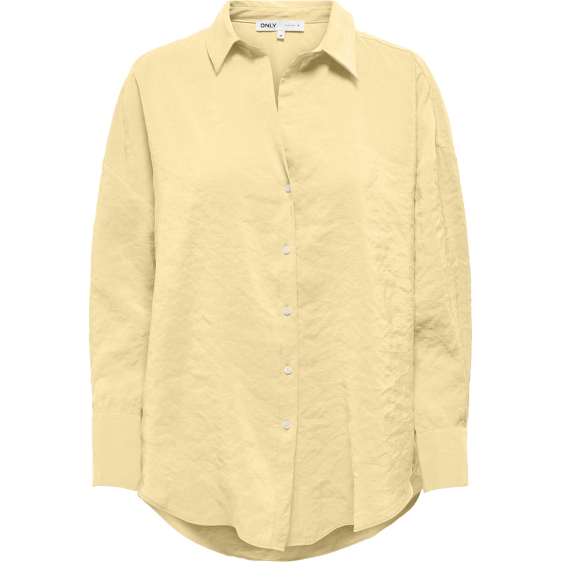 ONLY ONLY DAMSKJORTA ONLZAZIMA Shirt Double Cream