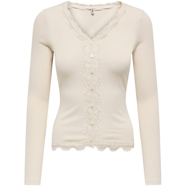 ONLY ONLY DAM BLOUS ONLENEA Blouse Birch Pearl buttons